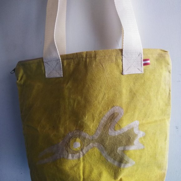 Ecological handbag in cotton sipan culture main image 6